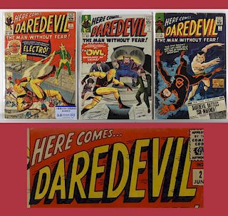 Marvel Comics Daredevil #2 #3 #7 CBCS 3.0