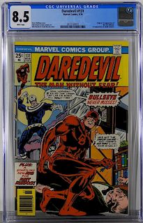 Marvel Comics Daredevil #131 CGC 8.5
