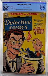 DC Comics Detective Comics #143 CBCS 5.0