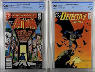 DC Comics Detective Comics #566 #583 CBCS 9.6