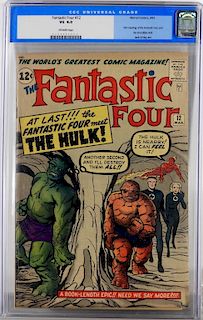 Marvel Comics Fantastic Four #12 CGC 4.0