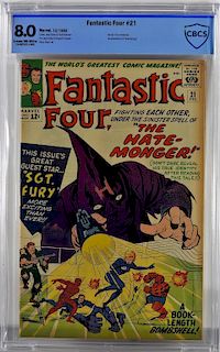 Marvel Comics Fantastic Four #21 CBCS 8.0