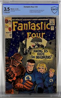 Marvel Comics Fantastic Four #45 CBCS 3.5
