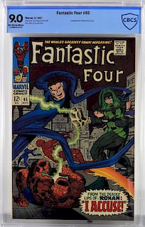 Marvel Comics Fantastic Four #65 CBCS 9.0