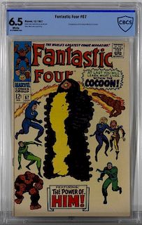 Marvel Comics Fantastic Four #67 CBCS 6.5