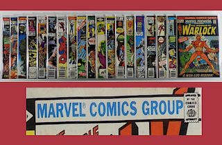 19PC Marvel Comics Bronze Modern Key Issue Group