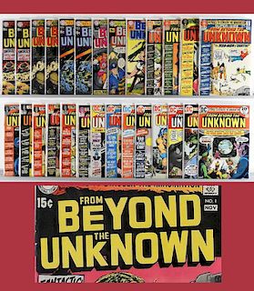 27 DC Comics From Beyond The Unknown #1-25 Partial
