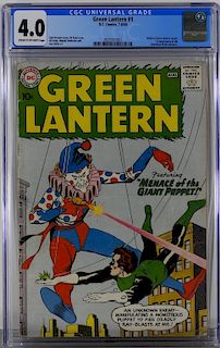 DC Comics Green Lantern #1 CGC 4.0