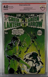 DC Comics Green Lantern #76 CBCS 4.0 Signed O'Neil