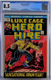 Marvel Comics Hero For Hire #1 CGC 8.5