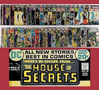 45PC DC Comics House Of Secrets #11-#118 Part. Run