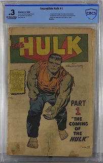 Marvel Comics Incredible Hulk #1 CBCS 0.3