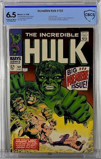 Marvel Comics Incredible Hulk #102 CBCS 6.5