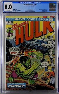 Marvel Comics Incredible Hulk #180 CGC 8.0