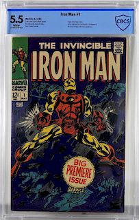 Marvel Comics Iron Man #1 CBCS 5.5
