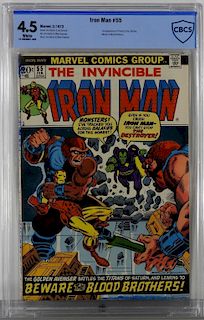 Marvel Comics Iron Man #55 CBCS 4.5