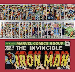44PC Marvel Comics Iron Man #56-#153 Run