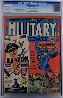 Quality Comics Military Comics #2 CGC 7.0