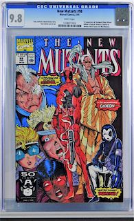 Marvel Comics New Mutants #98 CGC 9.8