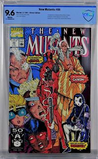Marvel Comics New Mutants #98 CBCS 9.6