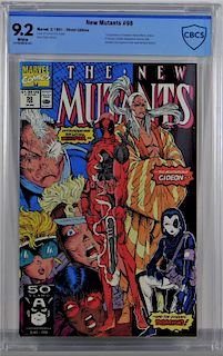 Marvel Comics New Mutants #98 CBCS 9.2