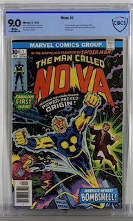 Marvel Comics Nova #1 CBCS 9.0