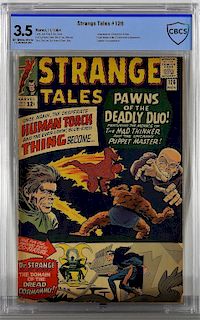 Marvel Comics Strange Tales #126 CBCS 3.5