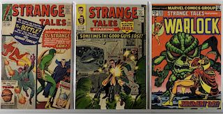 3PC Marvel Comics Strange Tales #123 #138 #180