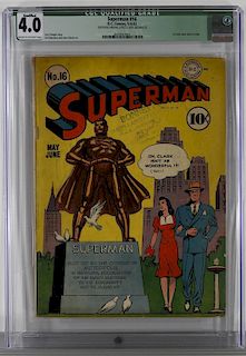 DC Comics Superman #16 CGC 4.0