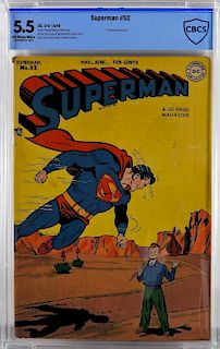 DC Comics Superman #52 CBCS 5.5