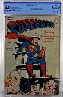 DC Comics Superman #54 CBCS 5.0