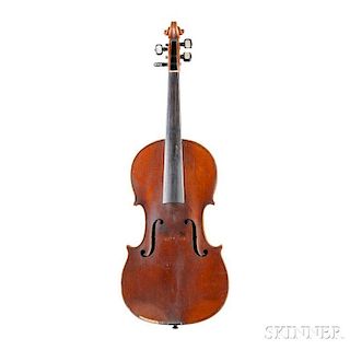 French Violin, Nicolas Morlot, Mirecourt