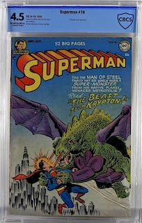 DC Comics Superman #78 CBCS 4.5