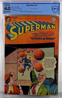 DC Comics Superman #79 CBCS 4.0