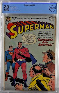 DC Comics Superman #80 CBCS 7.0