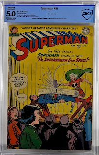 DC Comics Superman #81 CBCS 5.0