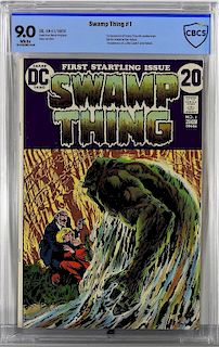 DC Comics Swamp Thing #1 CBCS 9.0