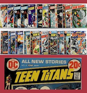 21PC DC Comics Teen Titans #23-#44 Partial Run