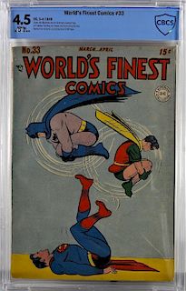 DC Comics World's Finest Comics #33 CBCS 4.5
