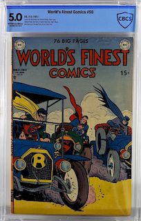DC Comics World's Finest Comics #50 CBCS 5.0