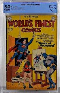 DC Comics World's Finest Comics #52 CBCS 5.0