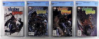 4PC Marvel Comics Venom vs. Carnage #1-4 CBCS 9.8