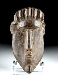 20th C. African Bassa Wood Gela Maskette