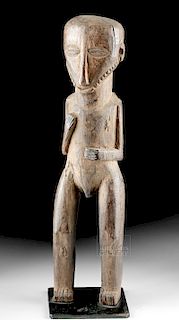 Early 20th C. Bassikassingo Wooden Misi Ancestor Figure