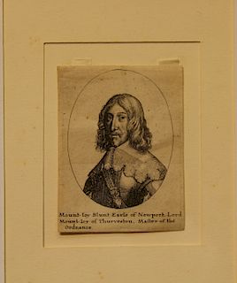 "Mount-Joy Blount" Wencelaus Hollar (1606-1677)