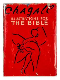 CHAGALL, Marc (1887-1985). Illustrations for the Bible. New York: Harcourt, Brace and Company, 1956.