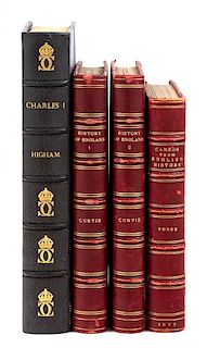 [BINDINGS]. A group of 3 works finely bound, comprising: