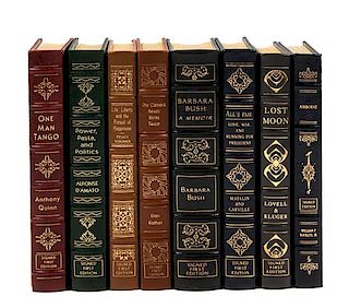 [BINDINGS]. [THE EASTON PRESS]. A group of 8 works published by the Easton Press, all signed by the author, comprising: