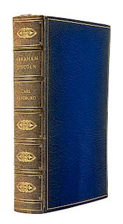 SANDBURG, Carl (1878-1967). Abraham Lincoln: The Prairie Years and The War Years. New York: Harcourt, Brace and Company, 1954.
