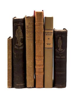 [DICKENS, Charles]. A group of first or early American editions of his works, comprising: